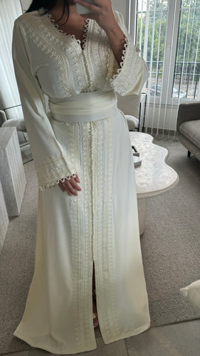 Caftan AYA blanc