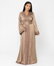 Charger l'image dans la galerie, Caftan LISA taupe